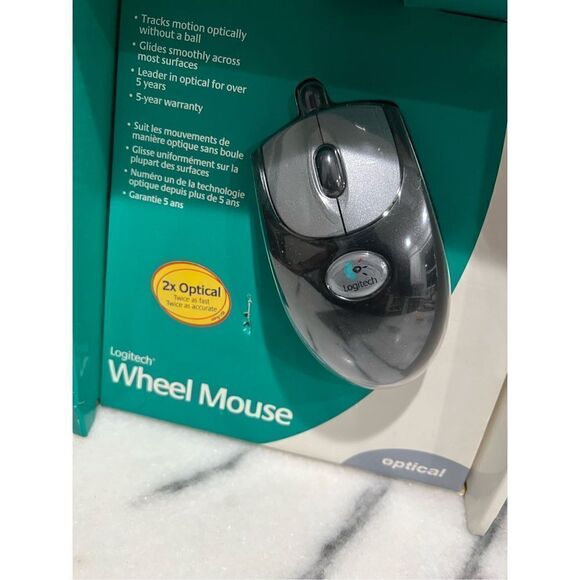 Logitech wheel mouse 2x optical - Picture 3 of 4